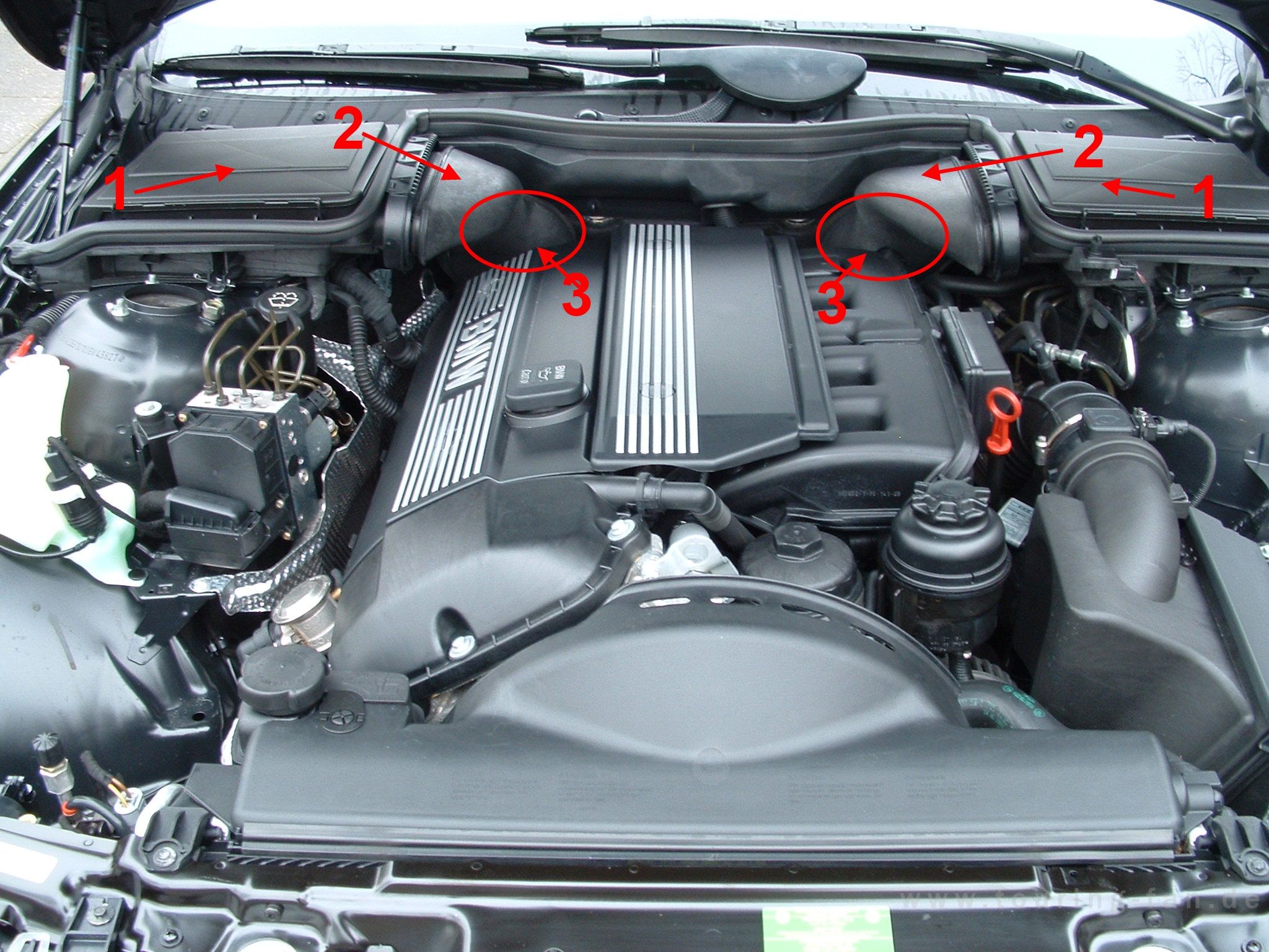 Bmw e60 touring battery location #5